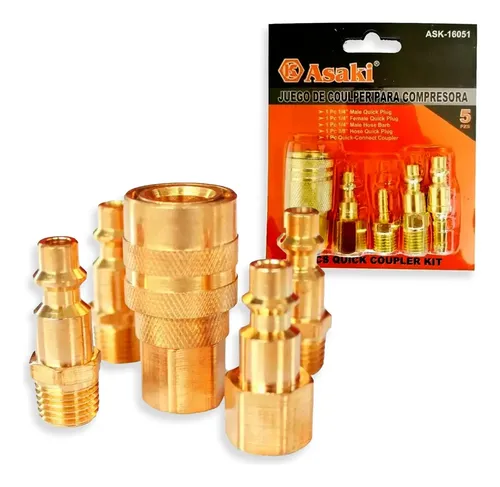 KIT ACOPLE COMPRESOR ASAKI 01 KIT ACOPLE COMPRESOR ASAKI ASK-16051 - Imagen 1