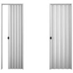 PUERTA PVC SINFONADA 2,10X0,84 BLANCO COD 627BR