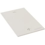 TAPA CIEGA 4X2 METAL OLIVO ACERO INOXIDABLE PARA PISO