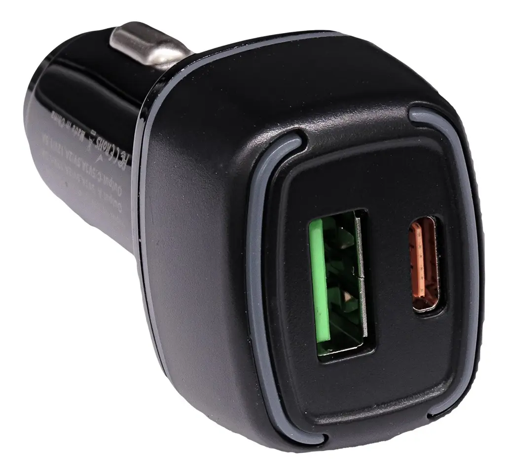 CARGADOR CEL TREQA RAPID PARA AUTO USB CC-321