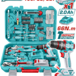 KIT TOTAL HERRAMIENTAS +TALAD C / TALADRO THKTHP41667