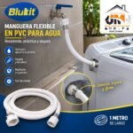 CONEXION FLEXIBLE GOMA BLUKIT 1MT 251941