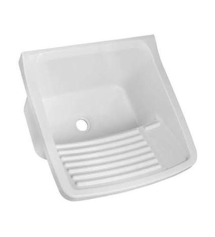 PILETA PLASTICO LAVAMANOS DURIN BLANCO CHICO 01 PILETA PLASTICO LAVAMANOS DURIN BLANCO CHICO - Imagen 1
