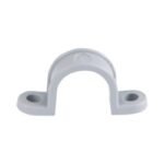 ABRAZADERA PVC 1 / 2 OMEGA GRIS 20MM ELEKTRON